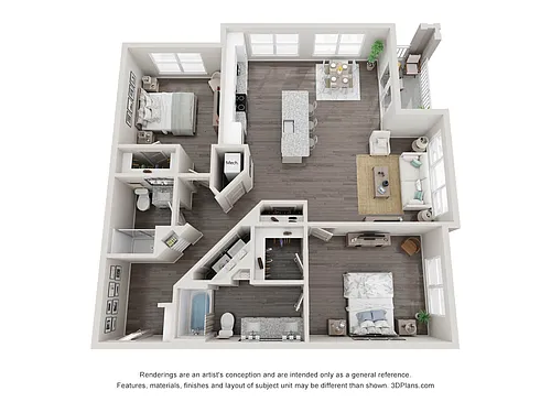Floor plan The Dockside