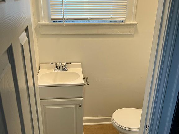 Half bath on main level.