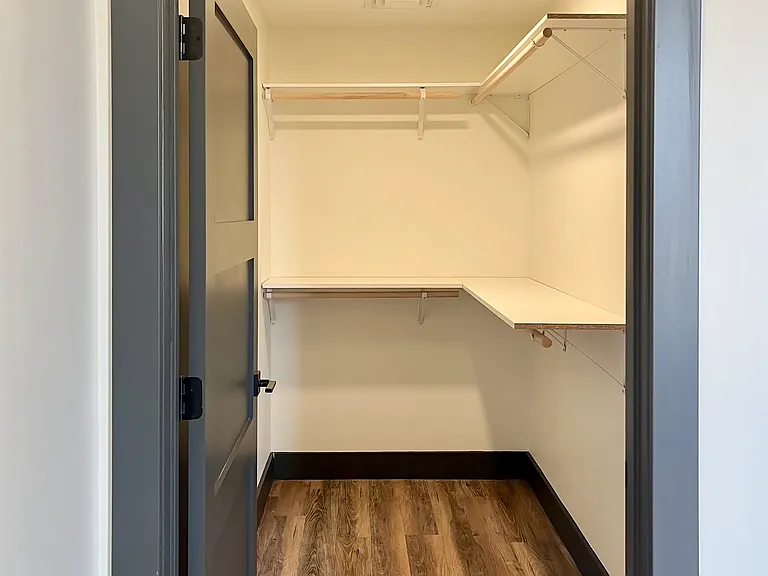 Primary walk-in closet