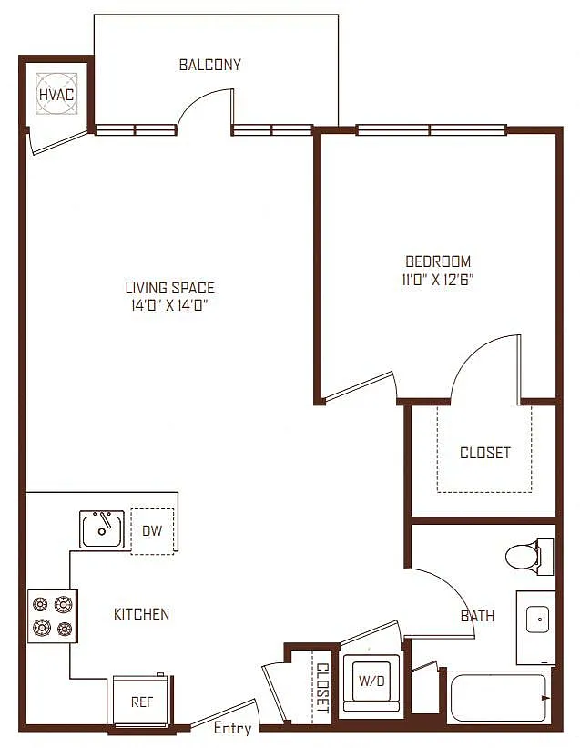 Floor plan B8