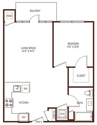 Floor plan B8