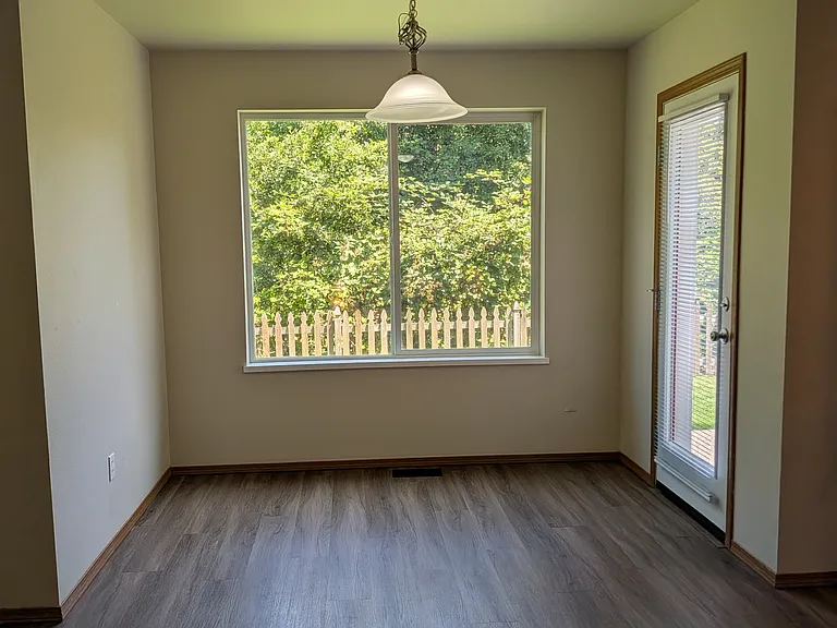 Dining Room with door to back yard / patio