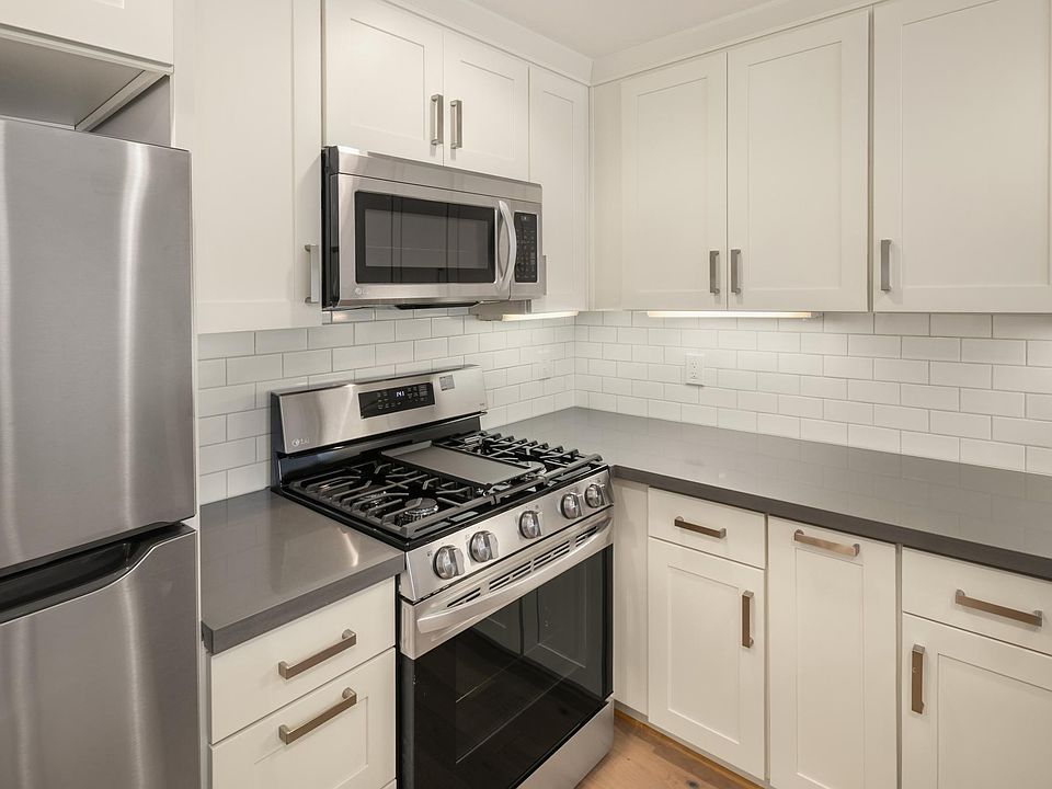 Newly renovated kitchen with new, s.s. appliances.