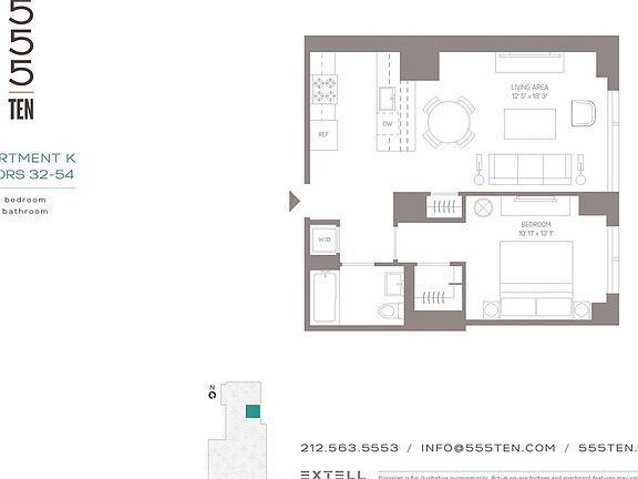 2nd image of 555 10th Ave APT 54K