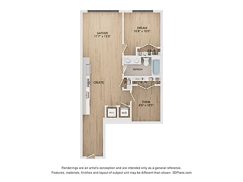 Floor plan CD1.1