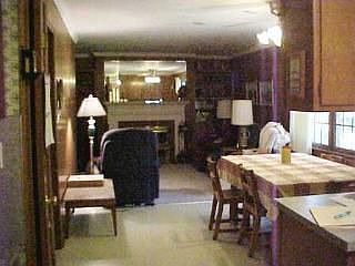 Dinette and family room
