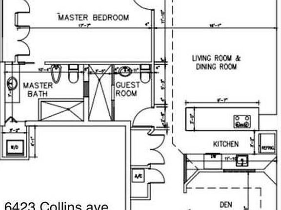 3rd image of 6423 Collins Ave APT 404