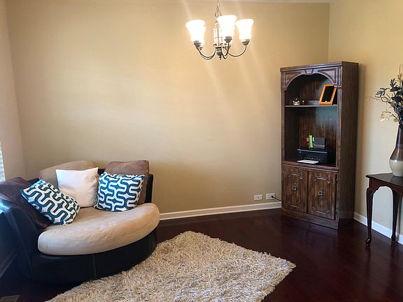 Formal dining room, used as a study room