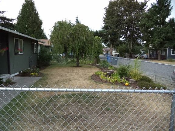 Fenced Front Yard