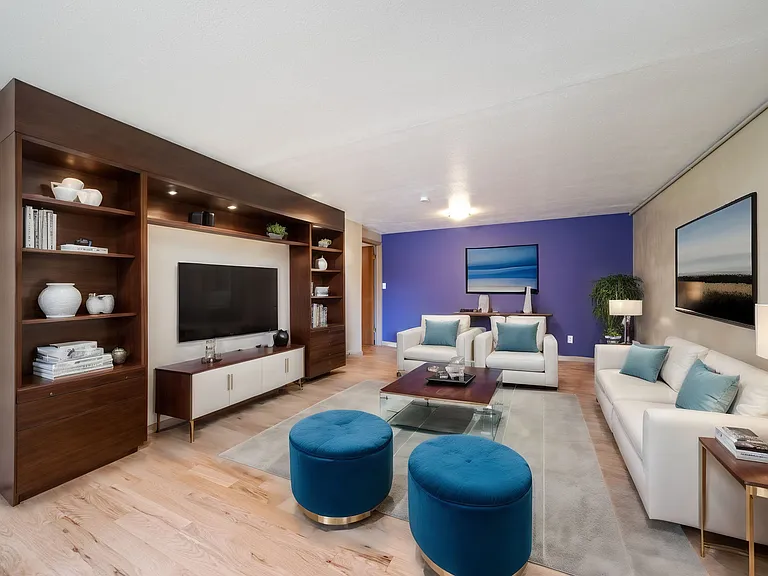 Living Room Staged