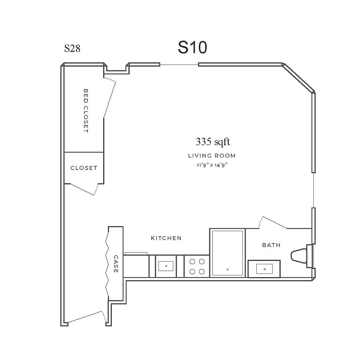 Floor plan S10