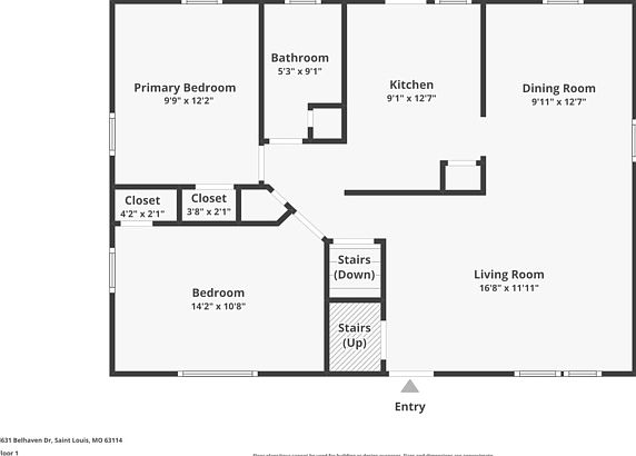 3rd image of 8631 Belhaven Dr