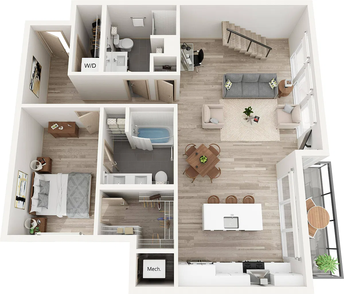 Floor plan A (Penthouse)