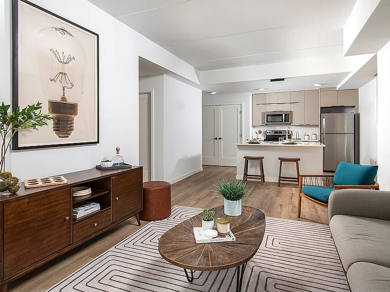 Spacious Living room and kitchen
