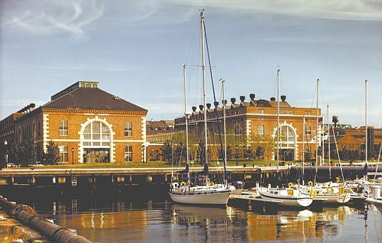 Parris Landing on the waterfront