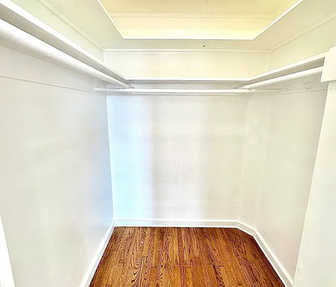 Unit #602 primary bedroom HUGE walk-in closet!