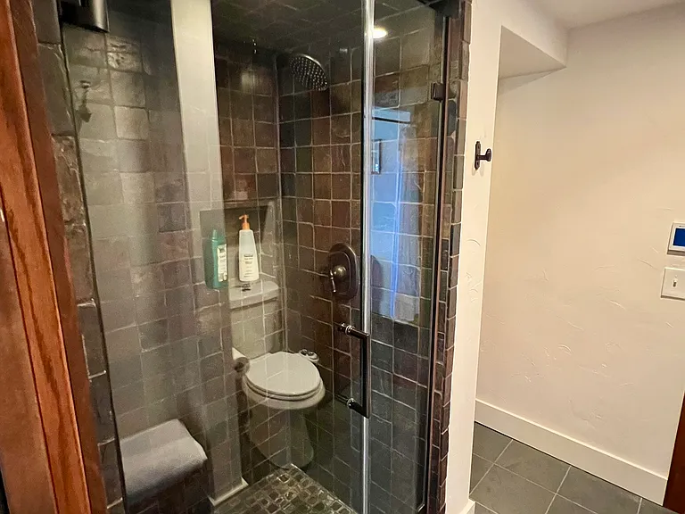 downstairs 3/4 bath