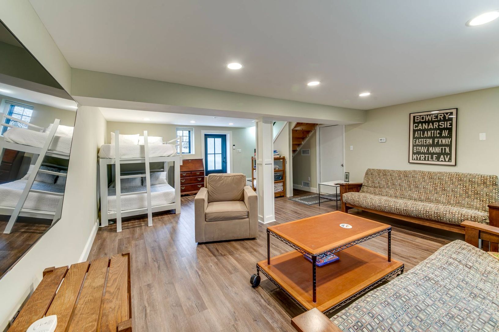  Lower level family room