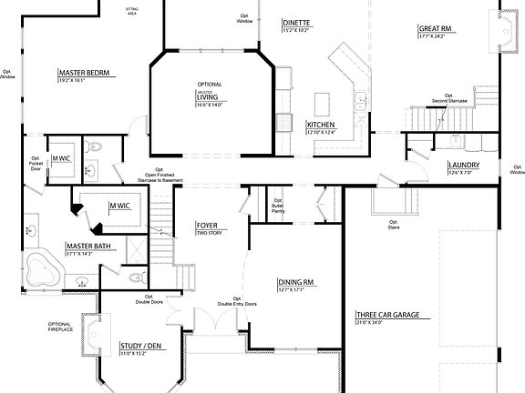 The Marissa First Floor