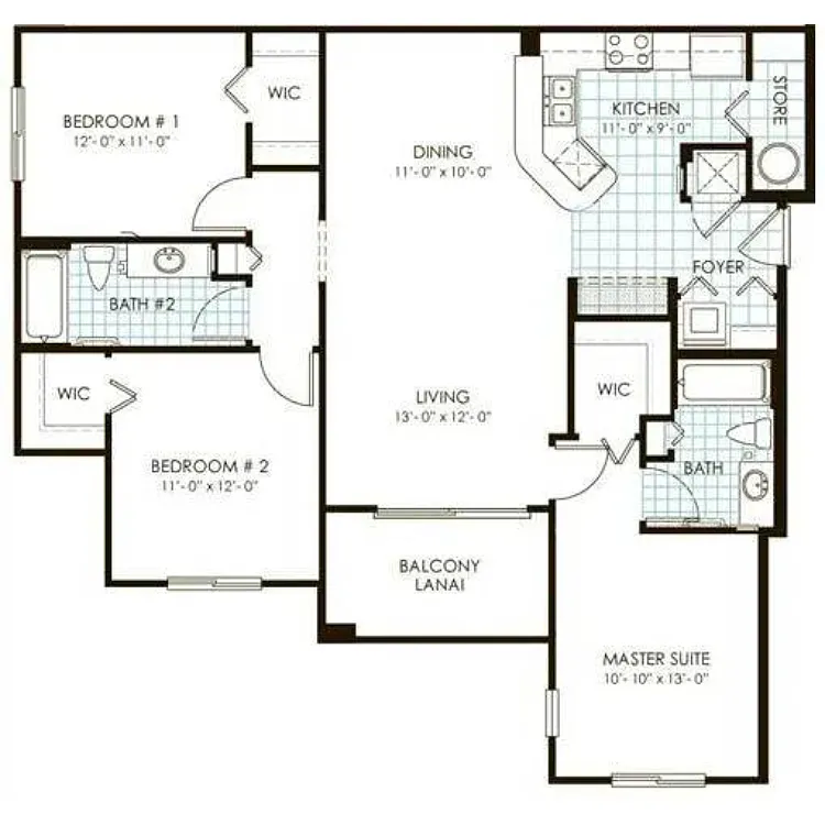 Floor plan Magnolia