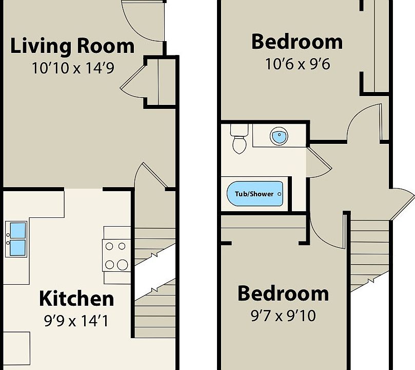 2nd image of 301 Jewel Dr Unit 1