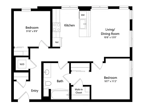 Floor plan B3
