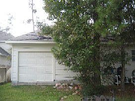3 car oversized Garage with back door