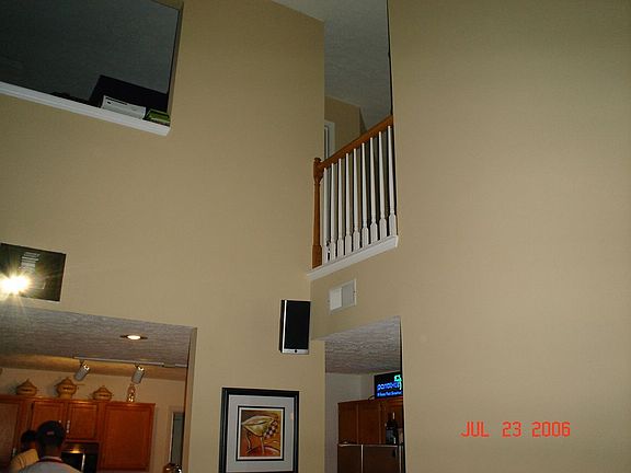Kitchen below - loft/office above