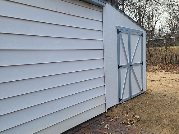 storage unit on house