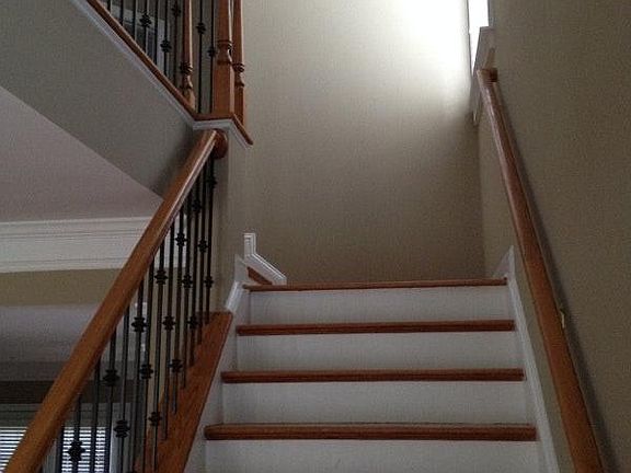 Elegant Staircase to Master and Second suite