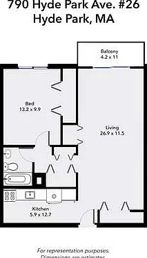 790 Hyde Park Ave #26 — Photo 54