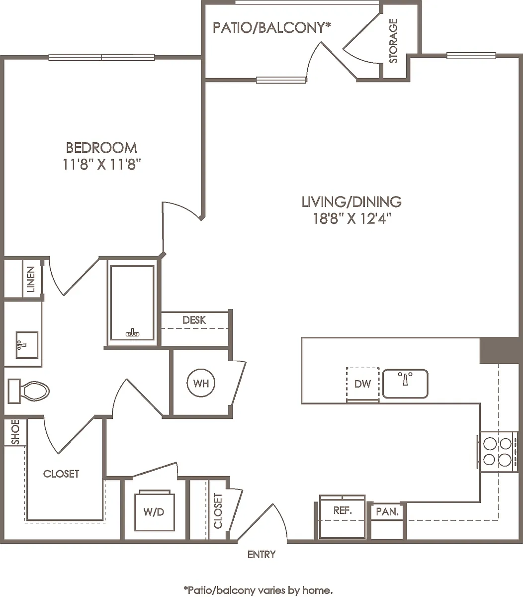 Floor plan A8