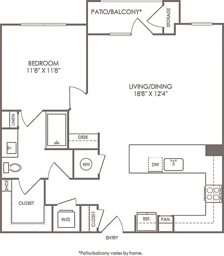 Floor plan A8