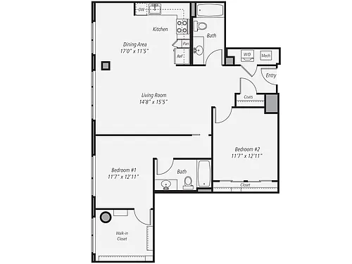 Floor plan B12P