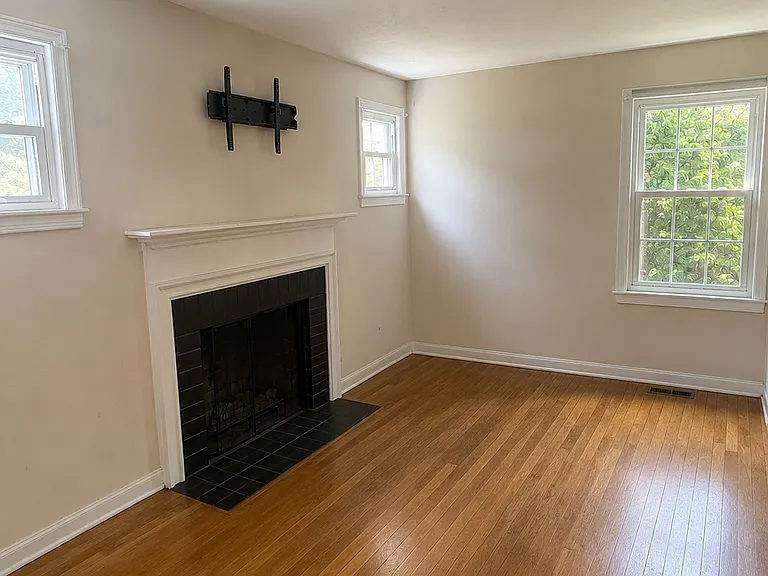 Living Room with Fire place