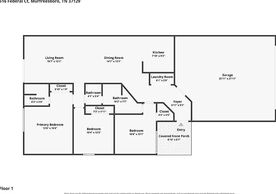 3 bed, 2.0 bath, 1311 sqft, $2,180 — Photo 2