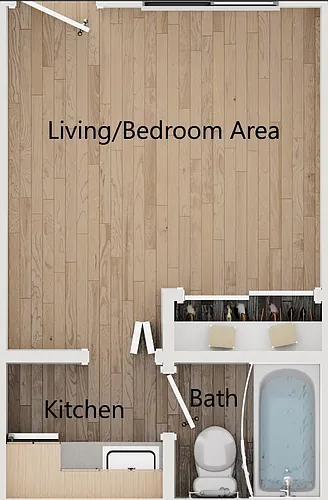 Floor plan Studio (2)
