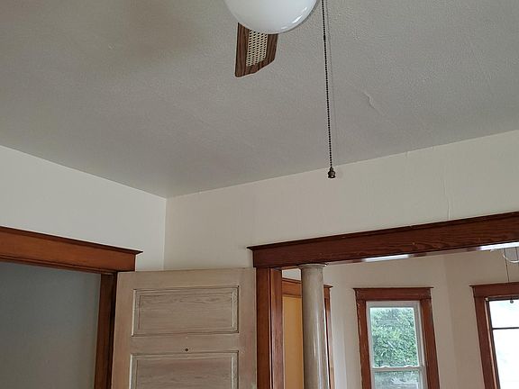 Dining room but there are new ceiling fans these are old