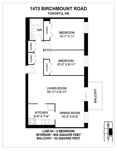 Floor plan 504