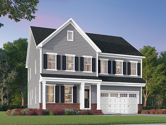 A rendering of elevation 5 of the Manchester III by Brookfield Residential