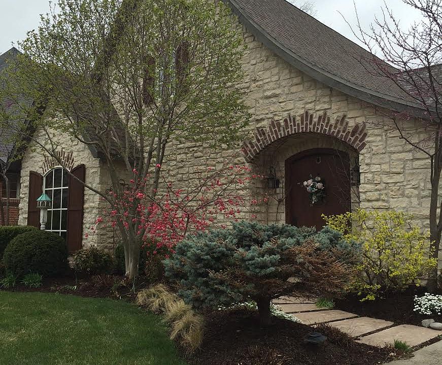 House in Spring