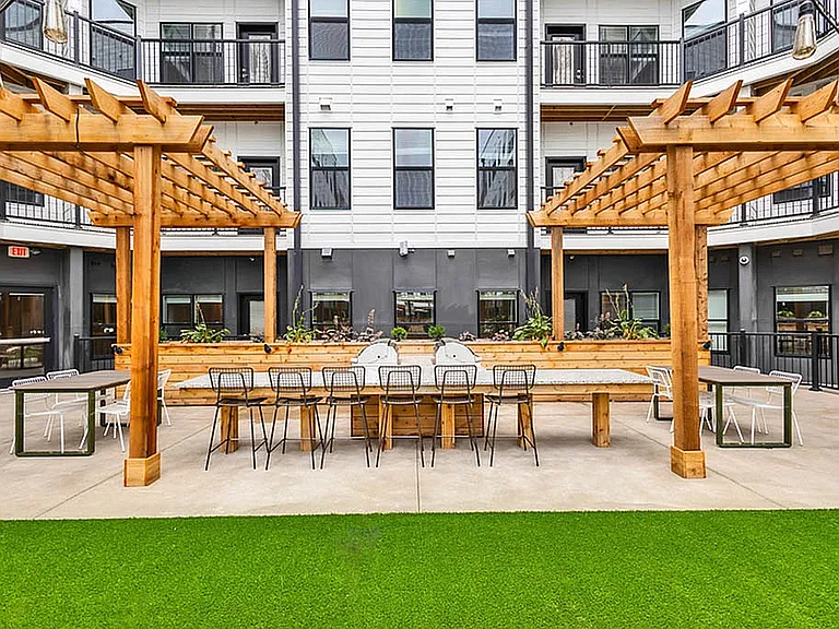 Outdoor Courtyard Seating