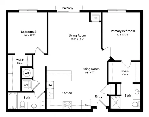 Floor plan Hamilton
