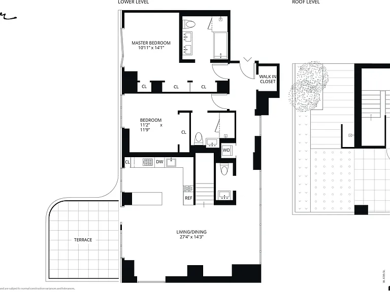 555 W 43rd St #Penthouse 1 — Photo 2