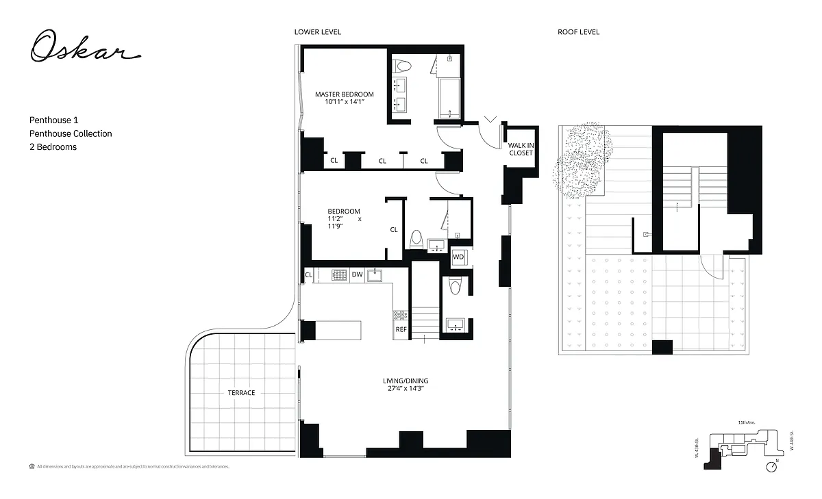 Building Photo - 555 W 43rd St #Penthouse 1