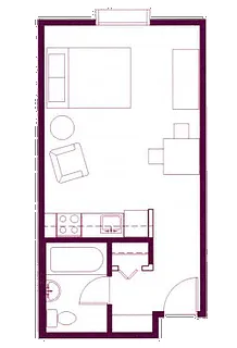 Floor plan The Picasso