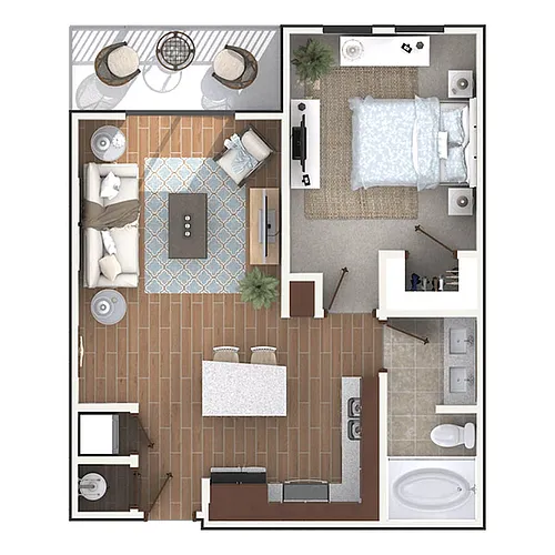 Floor plan Knot Premier