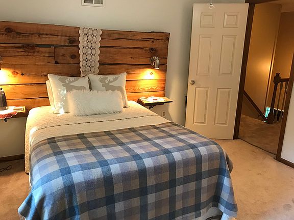 Bedroom with walk-in closet 