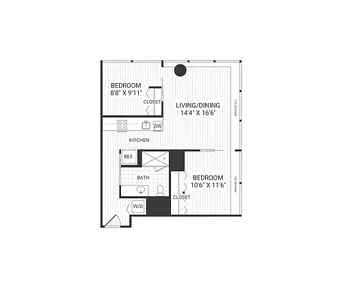 Floor plan B1