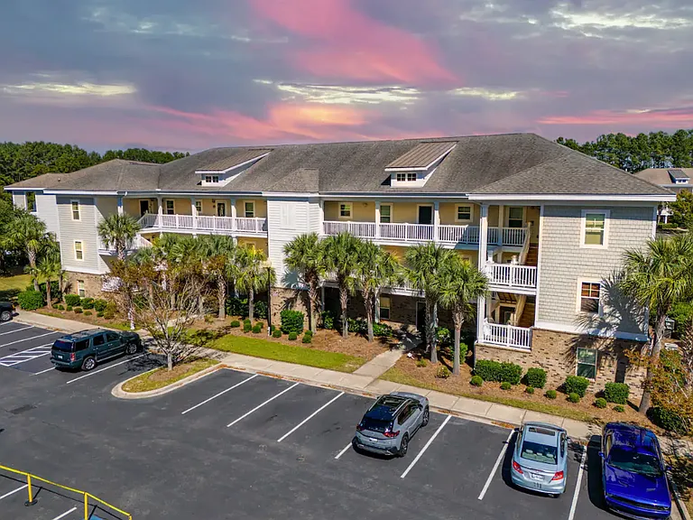 We are located on the third floor on far left (top floor, end unit). There is free parking, up to two spots.